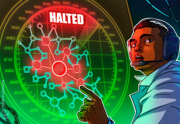 MANTRA token sinks 18% to record low amid blockchain halt